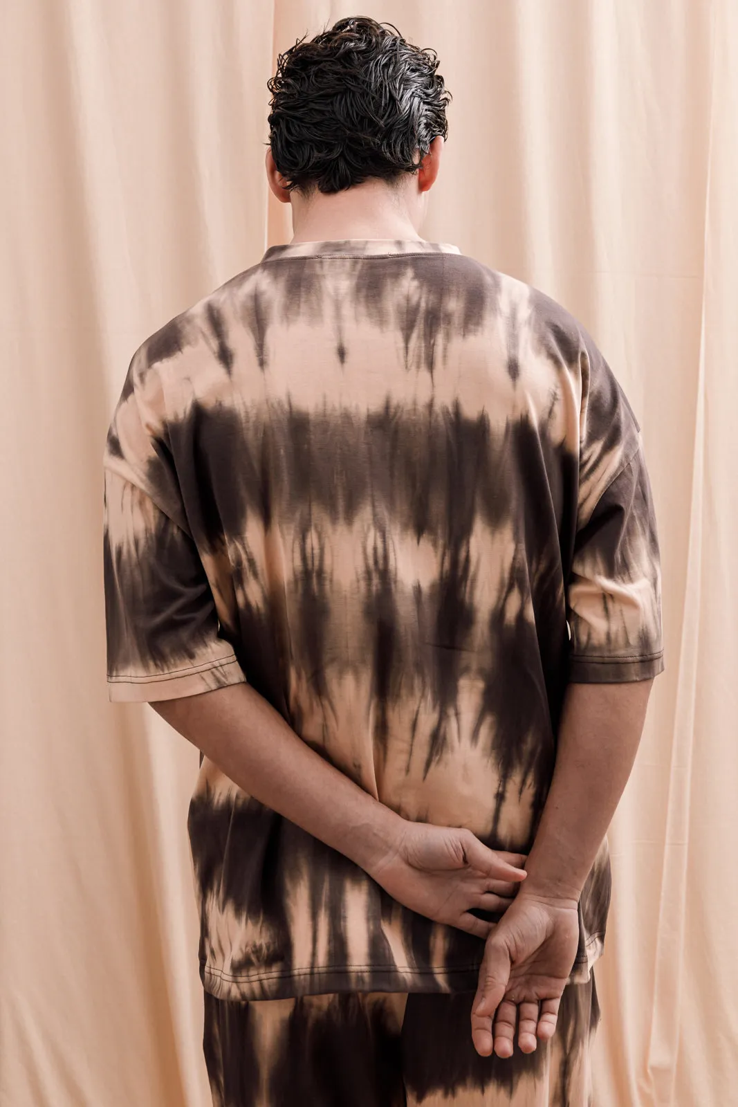 Mirath T-shirt Tie-Dye Brown