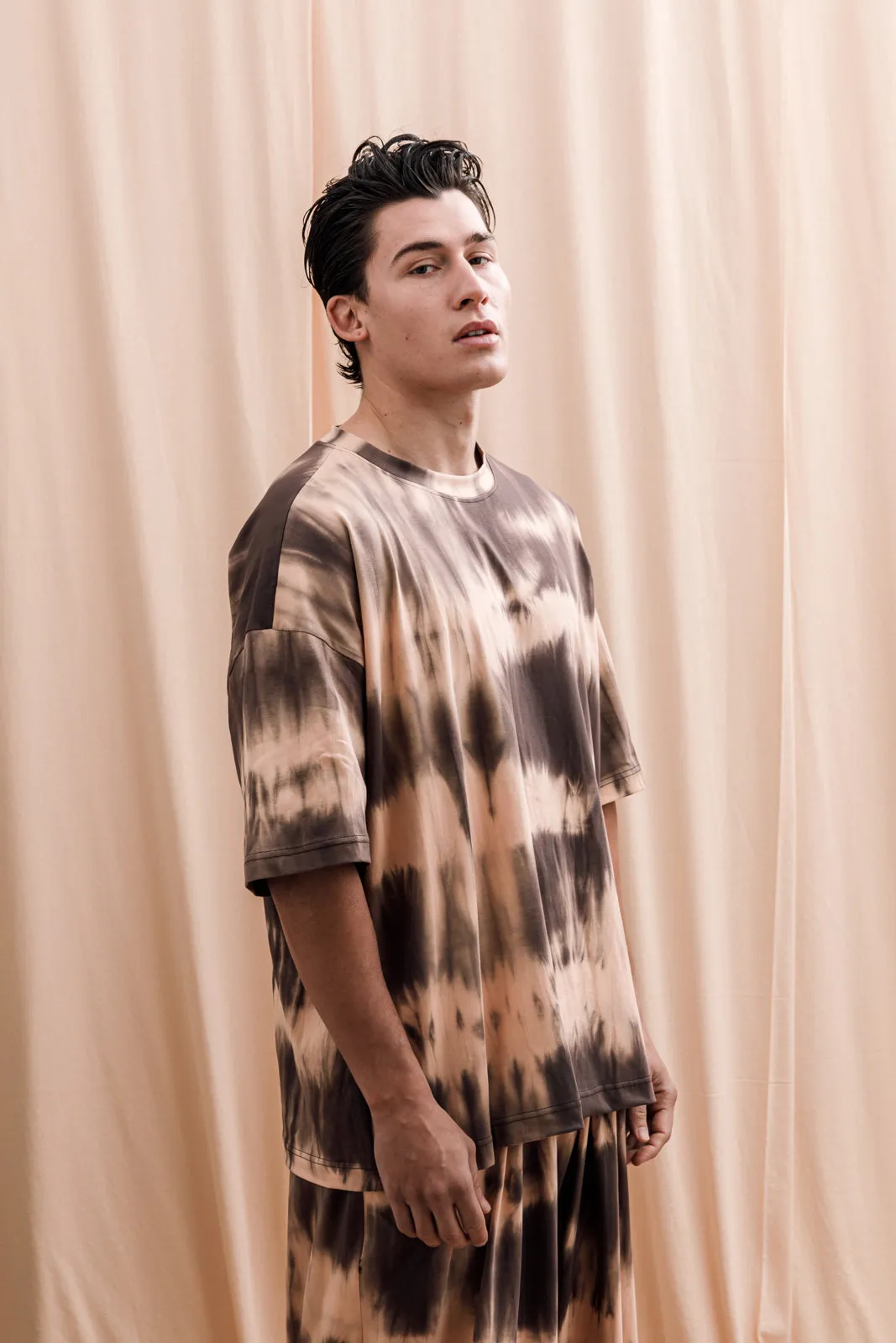 Mirath T-shirt Tie-Dye Brown