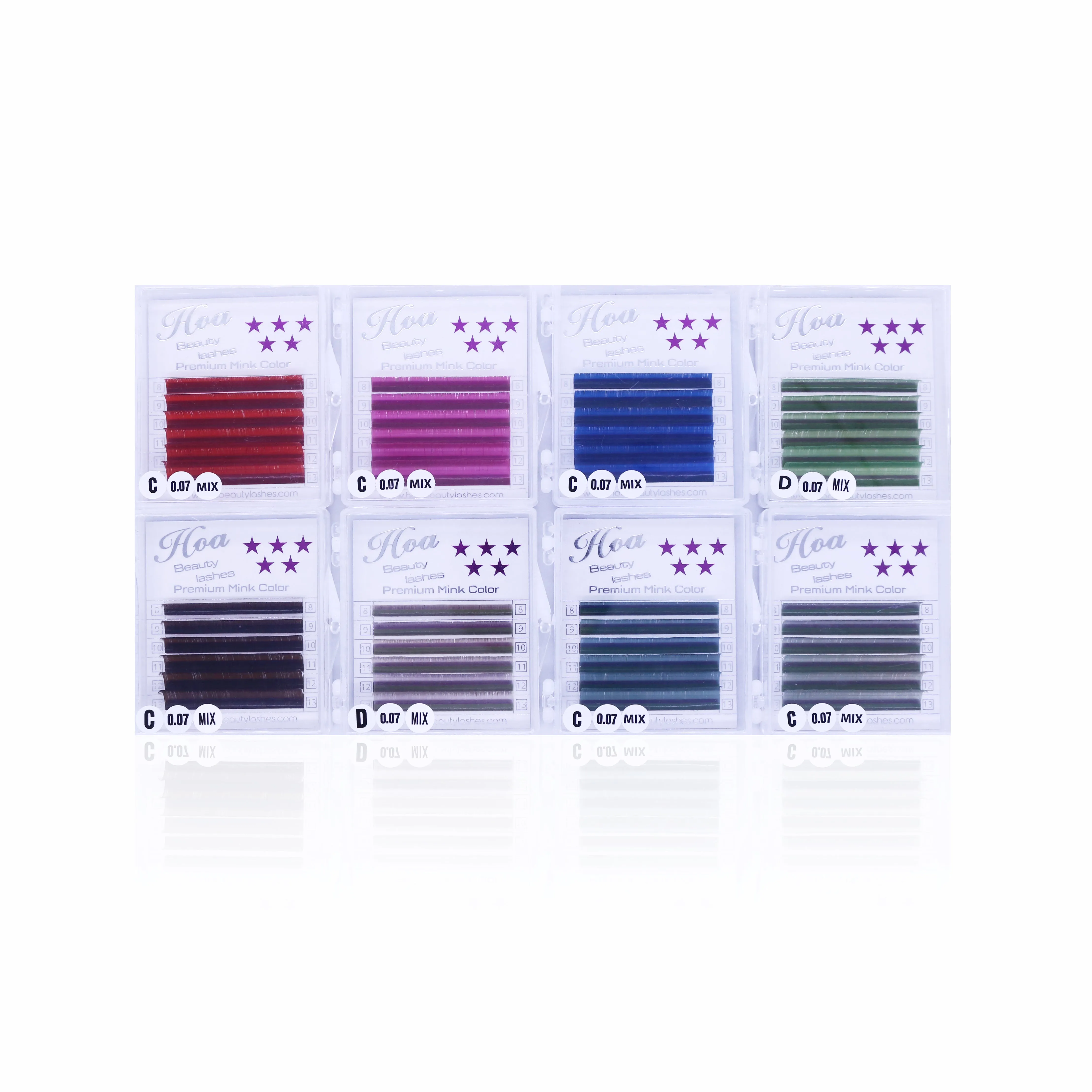 Mixed Color - Mixed Length - Half tray