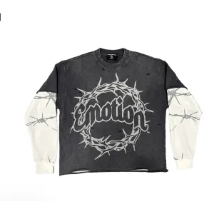 Mixed Emotion Barbed Wire thermal Long Sleeve