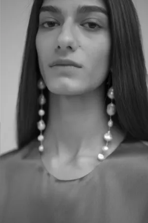 Mixed Pearl Earrings