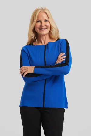 Modern Art Long Sleeve Colorblock- FINAL SALE