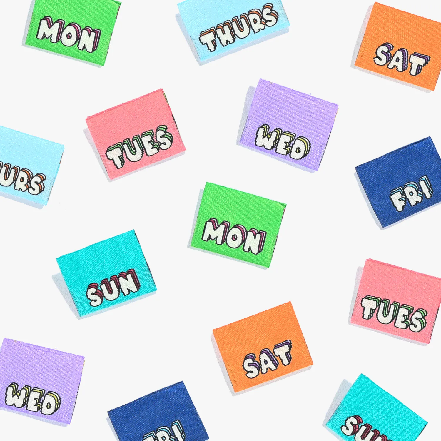 Mon 2 Sun | 7 Sew-in Labels