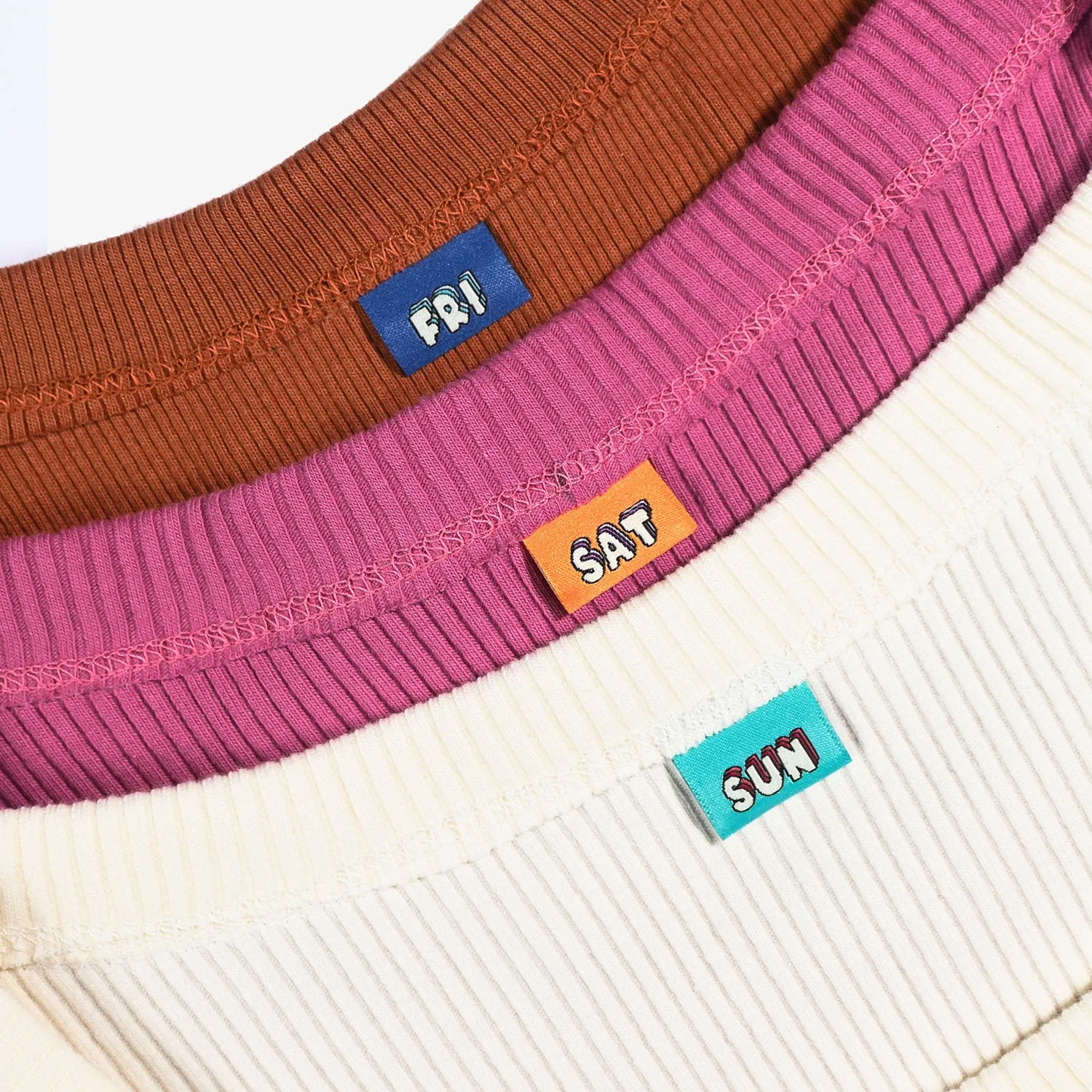 Mon 2 Sun | 7 Sew-in Labels