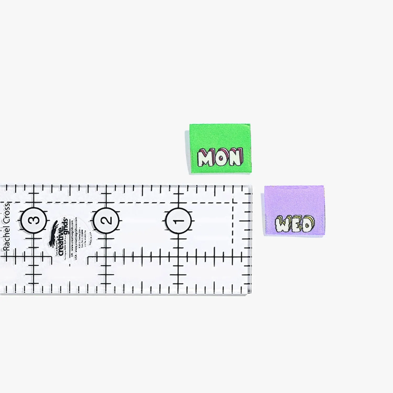 Mon 2 Sun | 7 Sew-in Labels