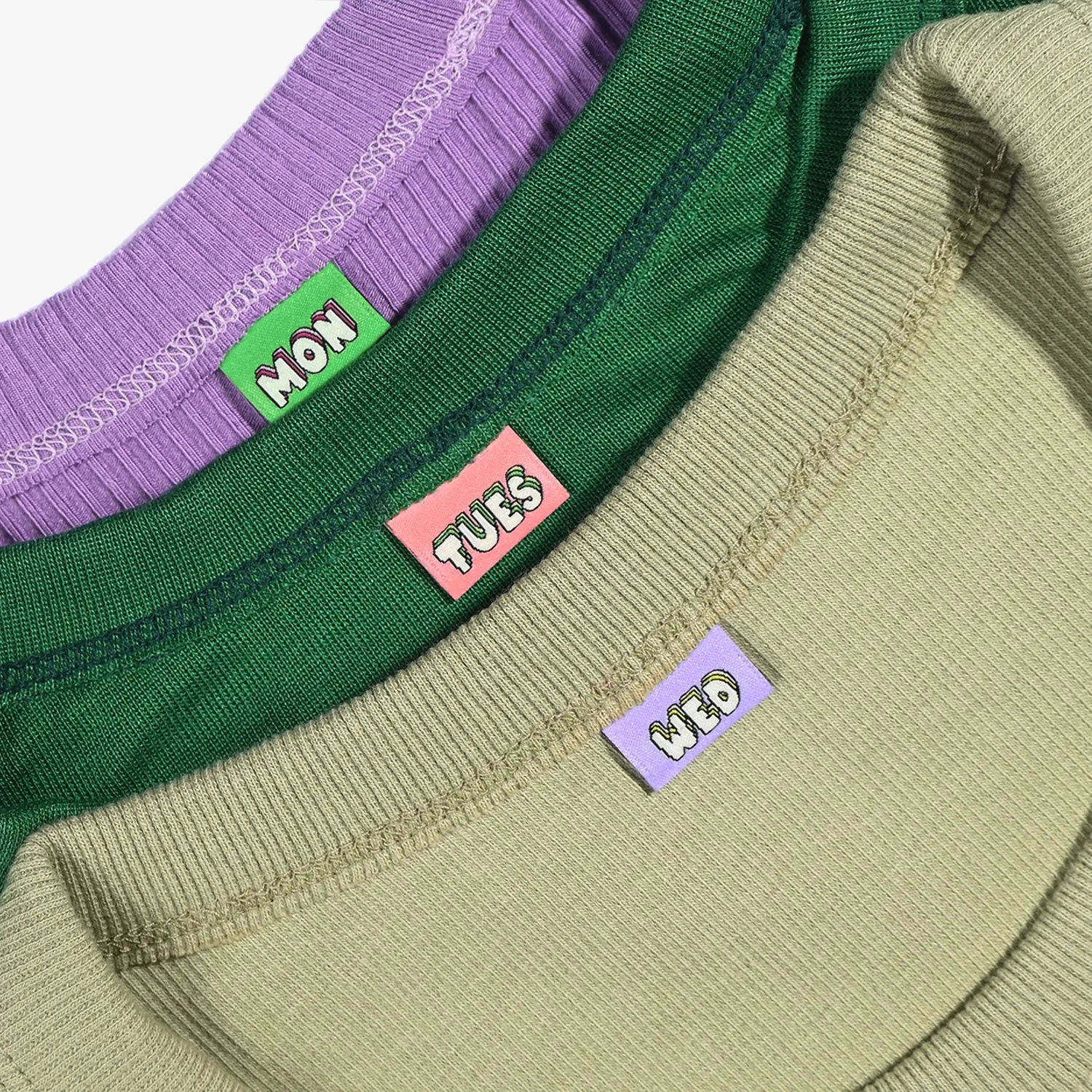 Mon 2 Sun | 7 Sew-in Labels