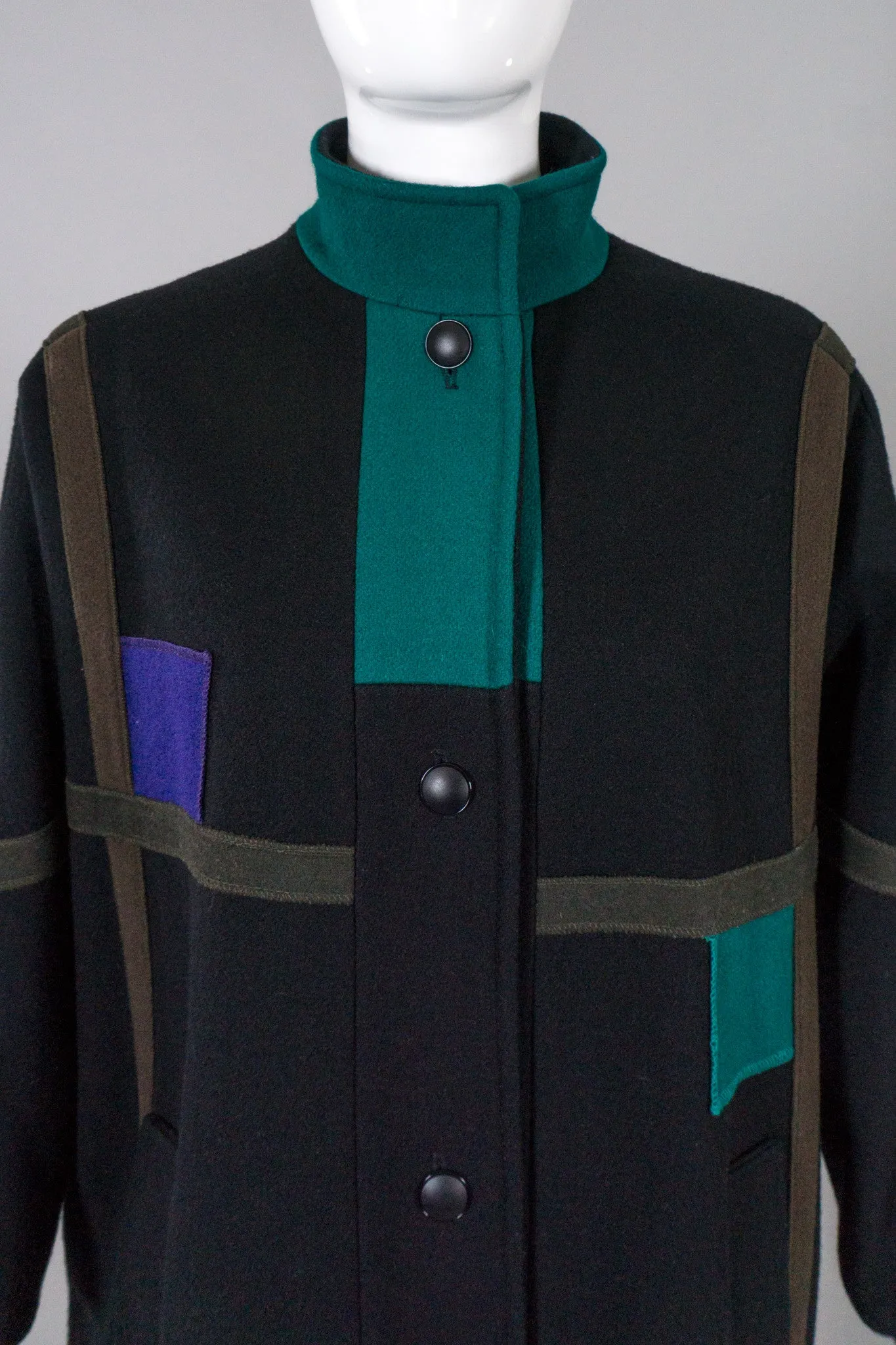 Mondrian Car Coat