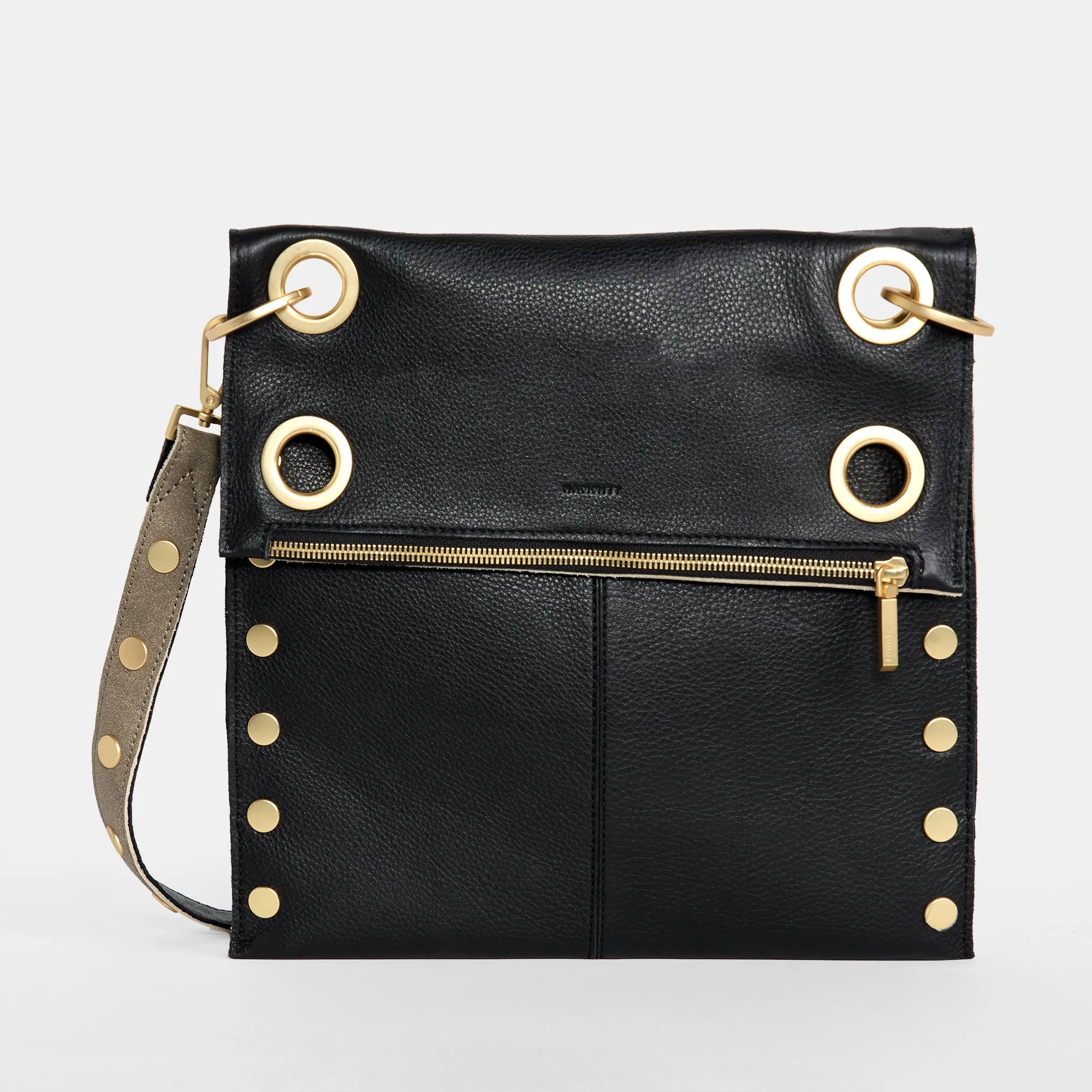 Montana Reversible | Black/Pew/Brushed Gold | Lrg