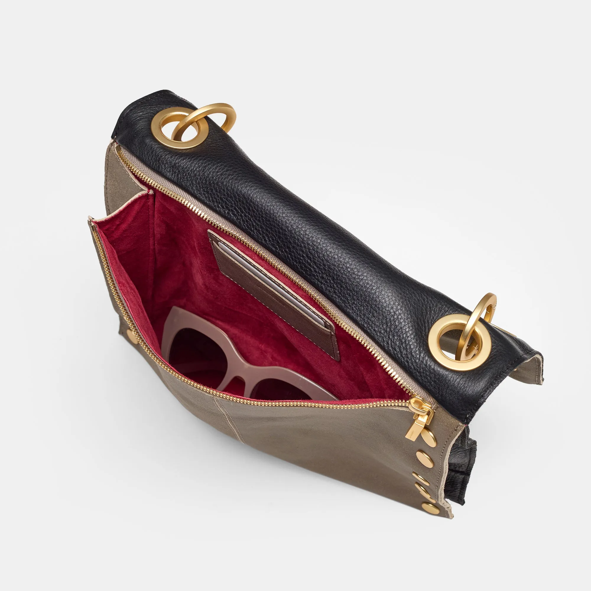 Montana Reversible | Black/Pew/Brushed Gold | Lrg