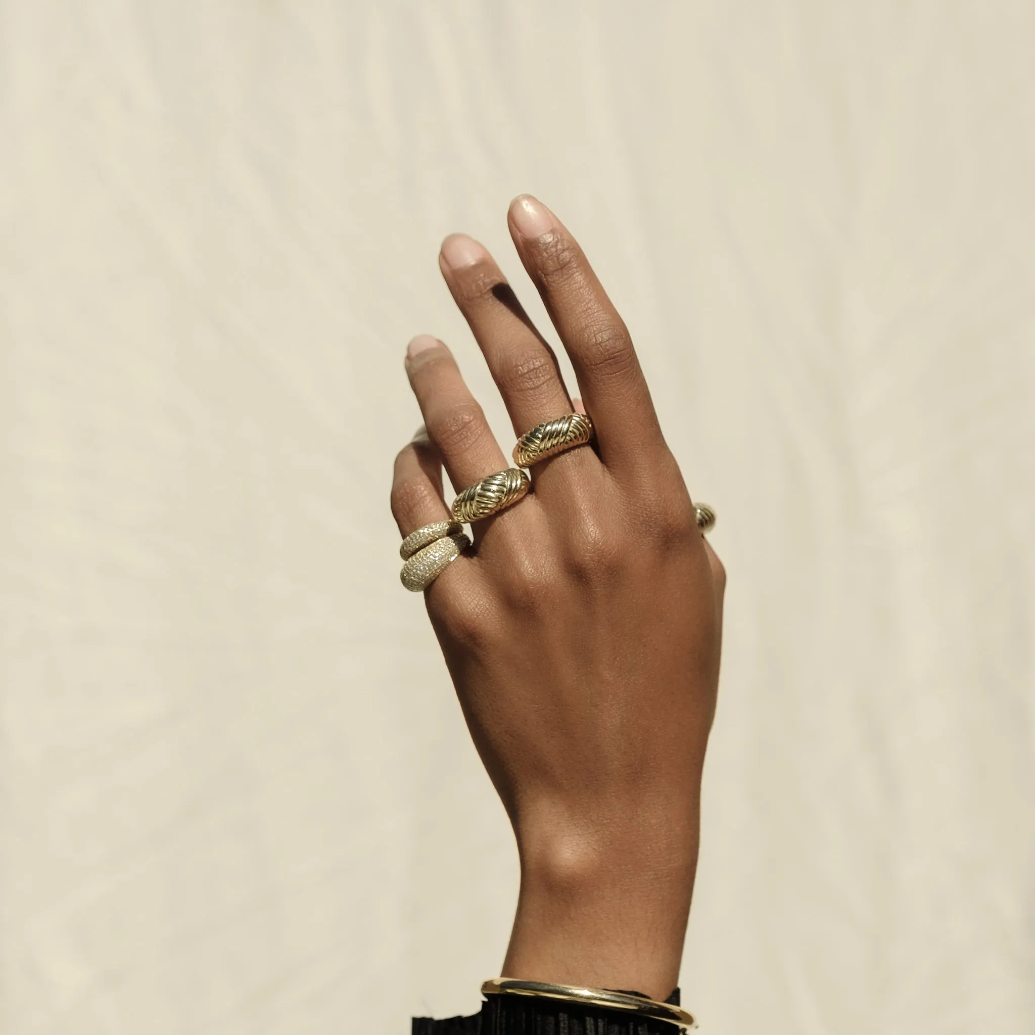 Mosaic Demi Ring - I