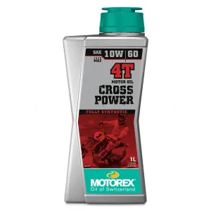 Motorex Cross Power 4T 10w/60 Motor Oil (1L)