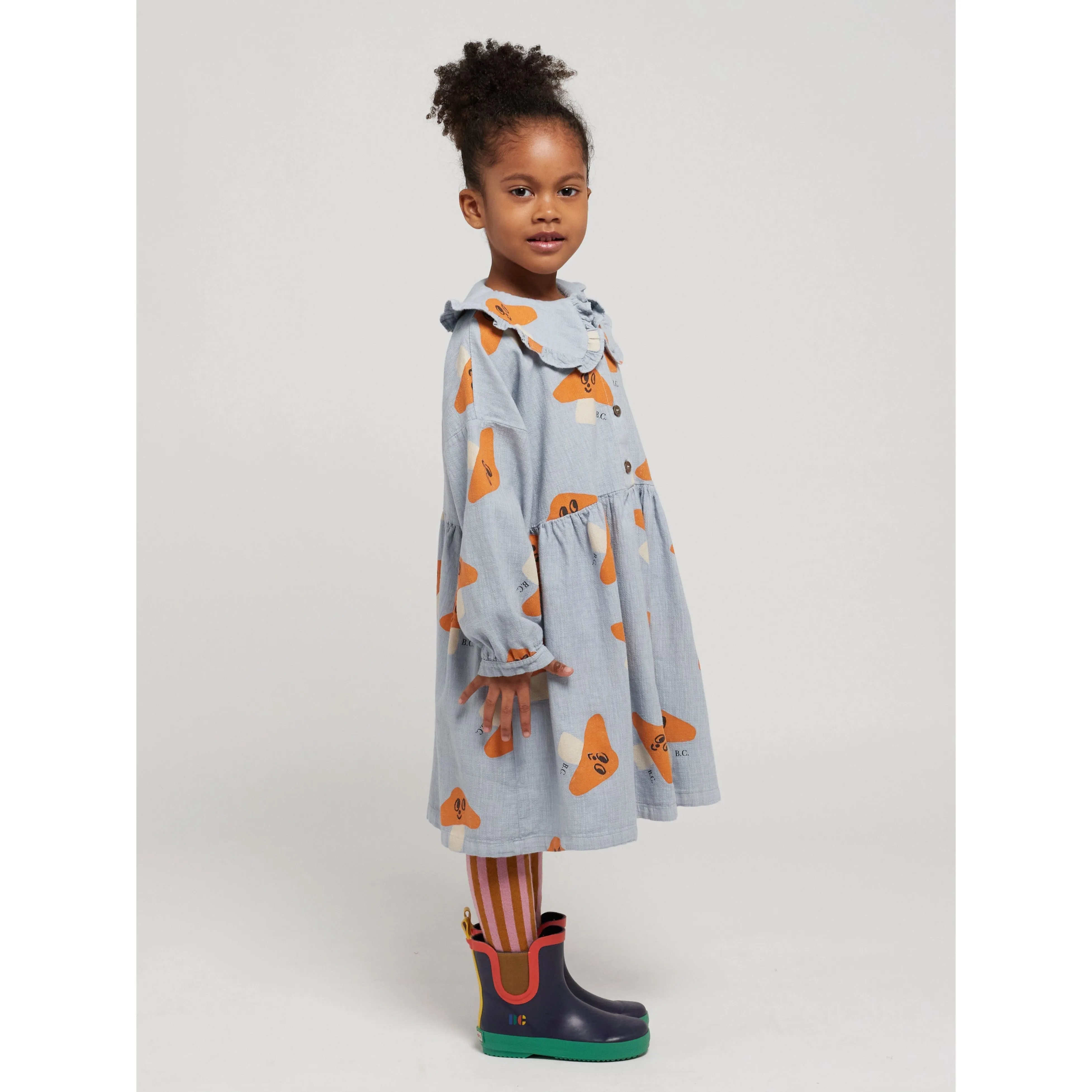 Mr. Mushroom All Woven Dress