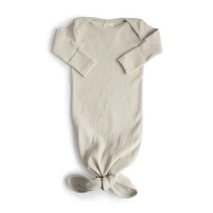 Mushie Knotted Gown | Ivory