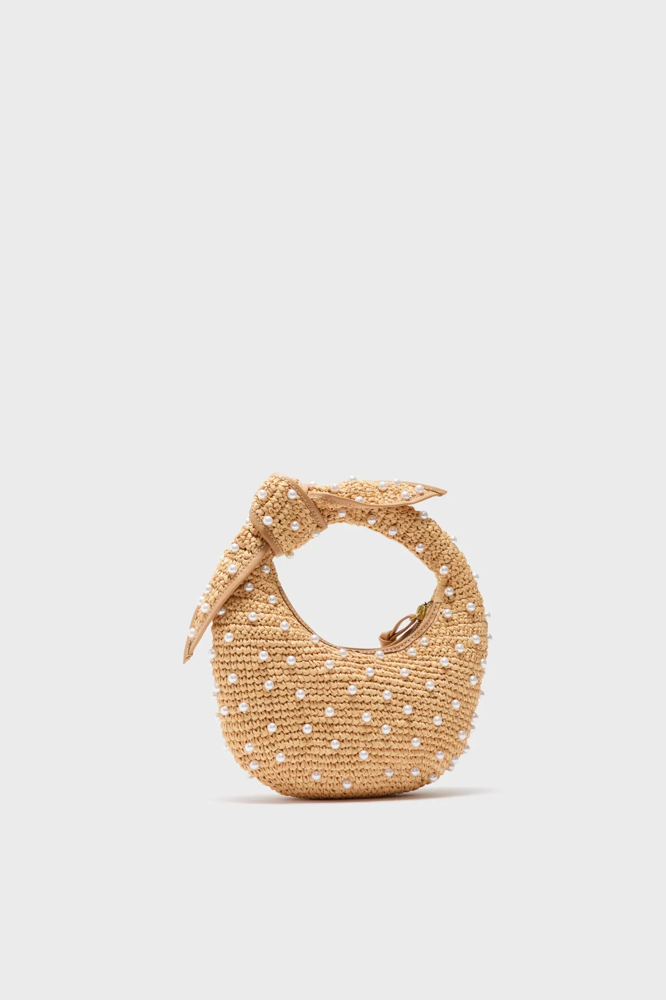 Natural Pearl Josie Knot Bag