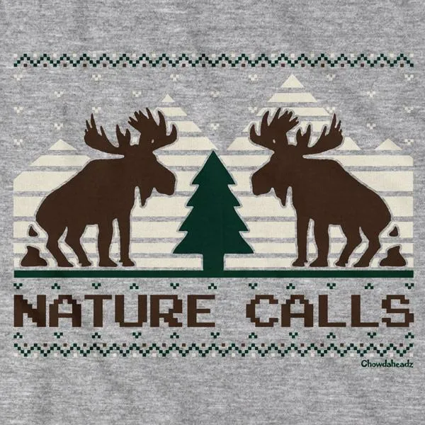 Nature Calls Christmoose T-Shirt