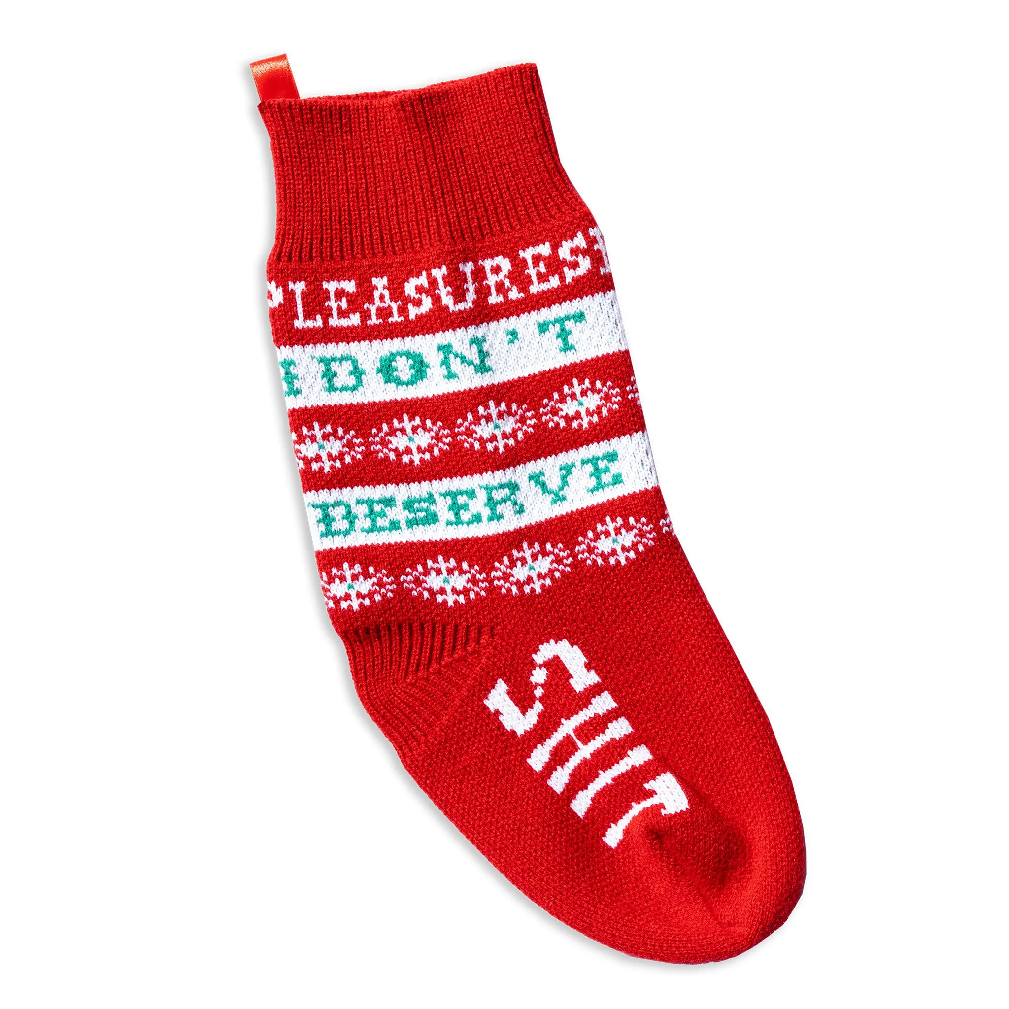 NAUGHTY HOLIDAY STOCKING