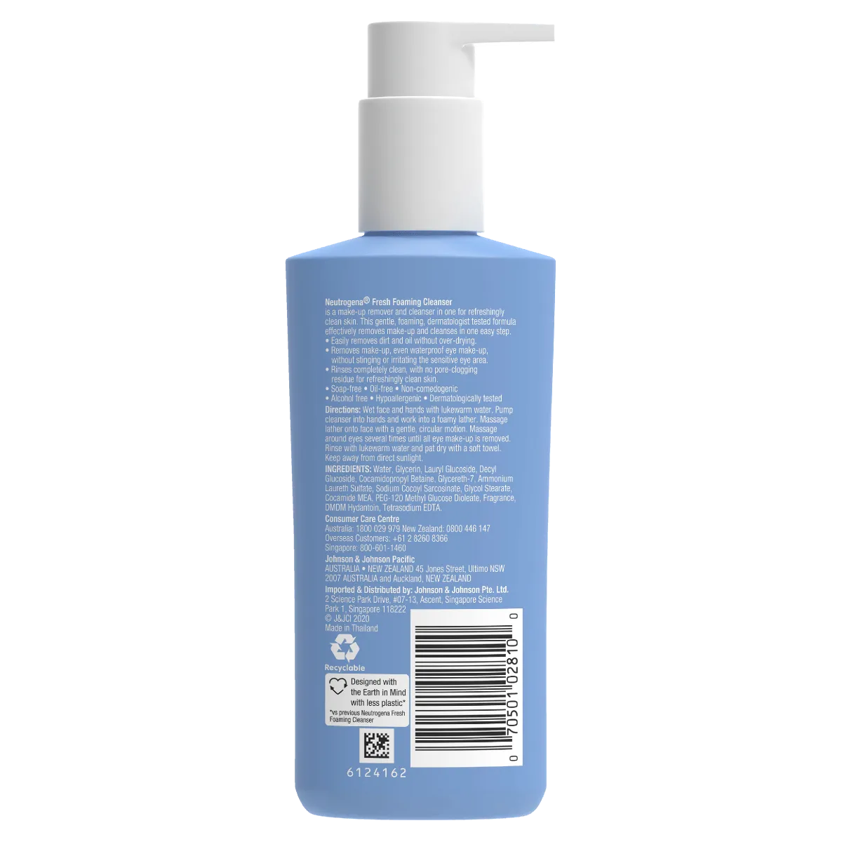 Neutrogena Fresh Foaming Cleanser 200mL