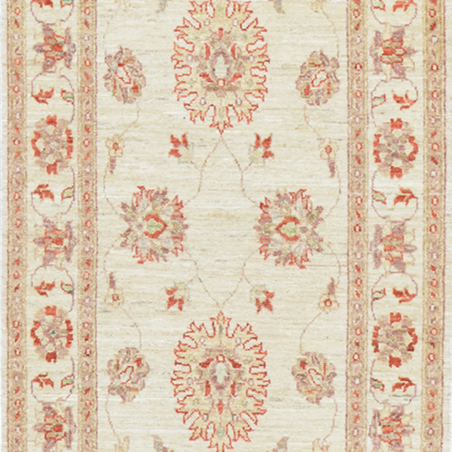 New Afghan Peshawar Chobi Tribal Handmade 100% Wool Rug (Size 2.7 X 8.7) Cwral-4500