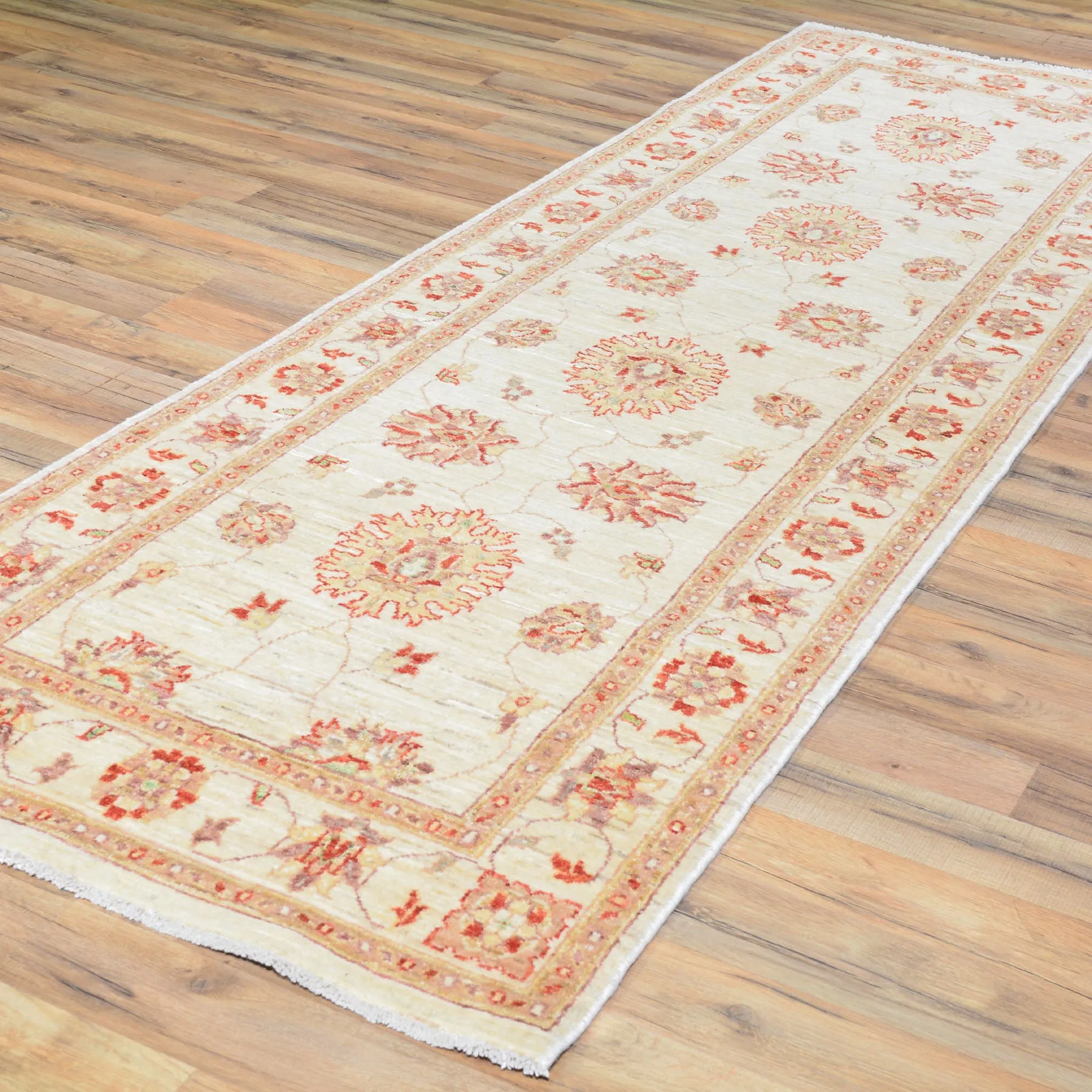 New Afghan Peshawar Chobi Tribal Handmade 100% Wool Rug (Size 2.7 X 8.7) Cwral-4500