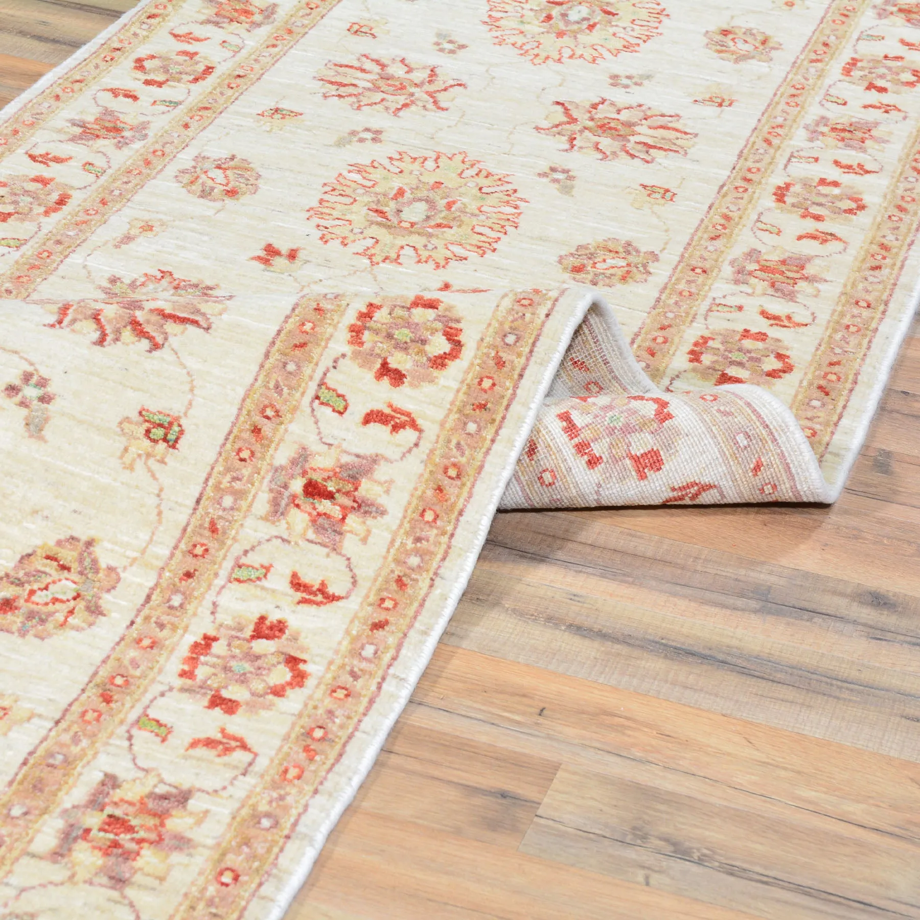 New Afghan Peshawar Chobi Tribal Handmade 100% Wool Rug (Size 2.7 X 8.7) Cwral-4500