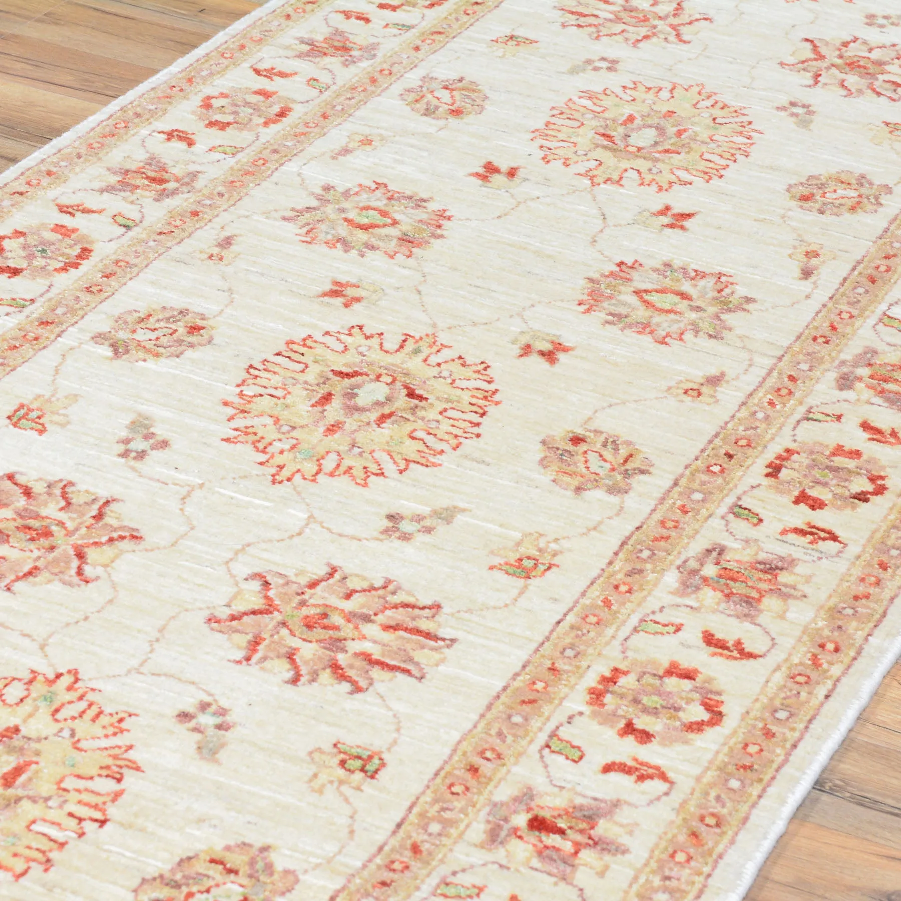 New Afghan Peshawar Chobi Tribal Handmade 100% Wool Rug (Size 2.7 X 8.7) Cwral-4500