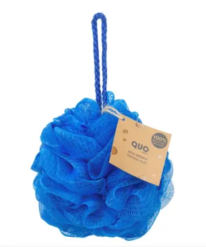 NEW Quo Beauty Mesh Sponge, Royal Blue
