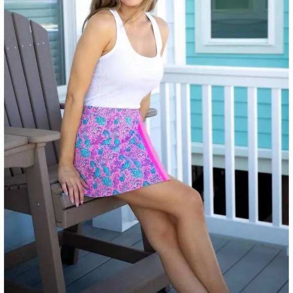 NEW SIMPLY SOUTHERN skort in seahorse