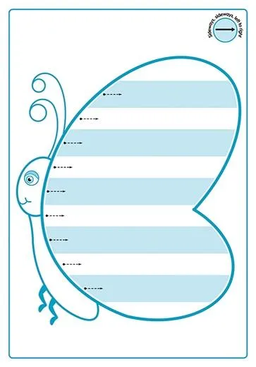 New Wave Pre-Writing Patterns Write-On Posters