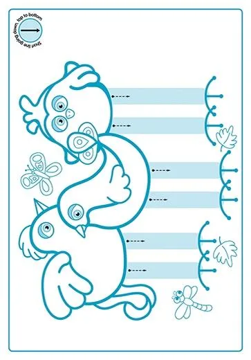 New Wave Pre-Writing Patterns Write-On Posters