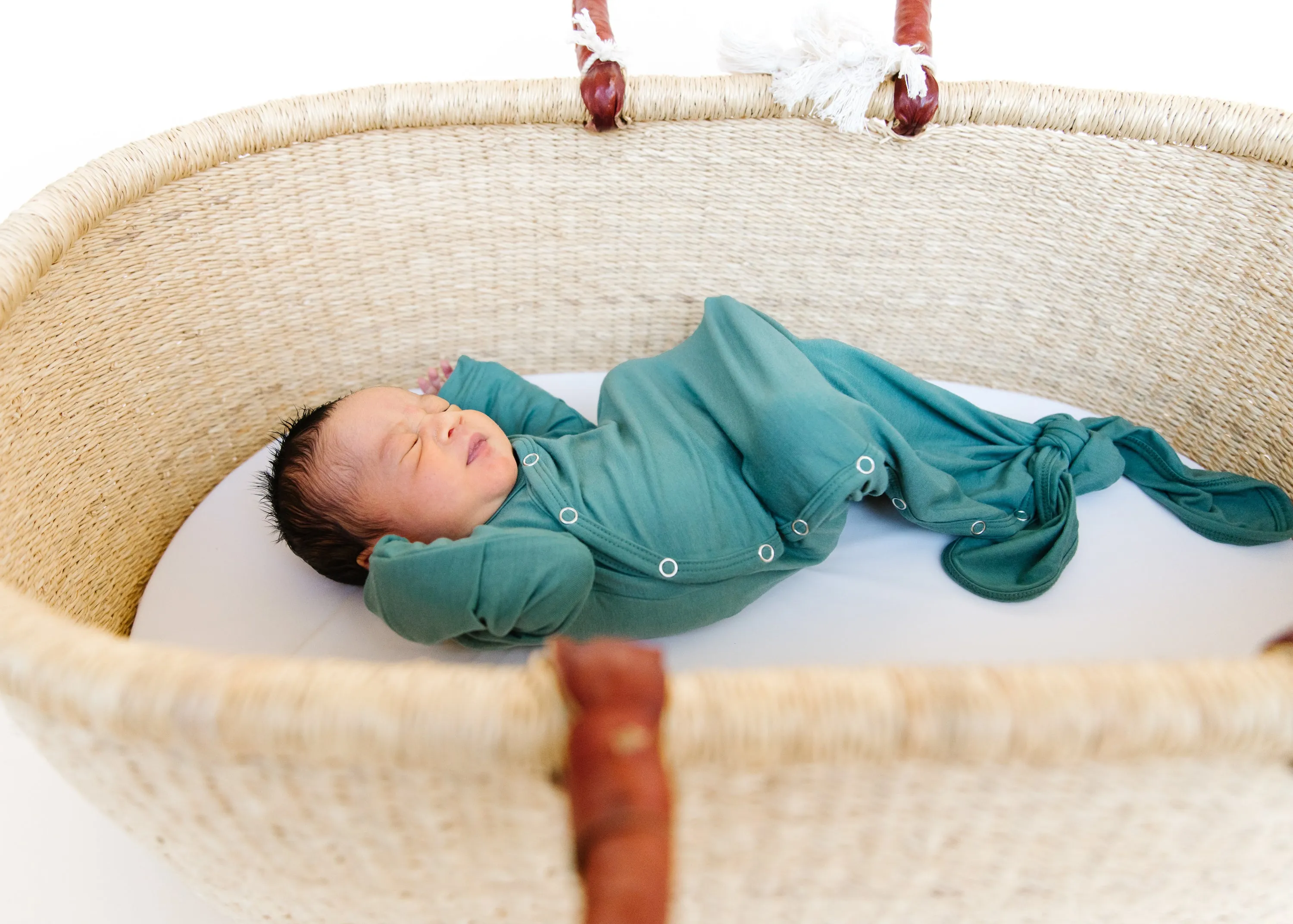 Newborn Knotted Gown - Journey
