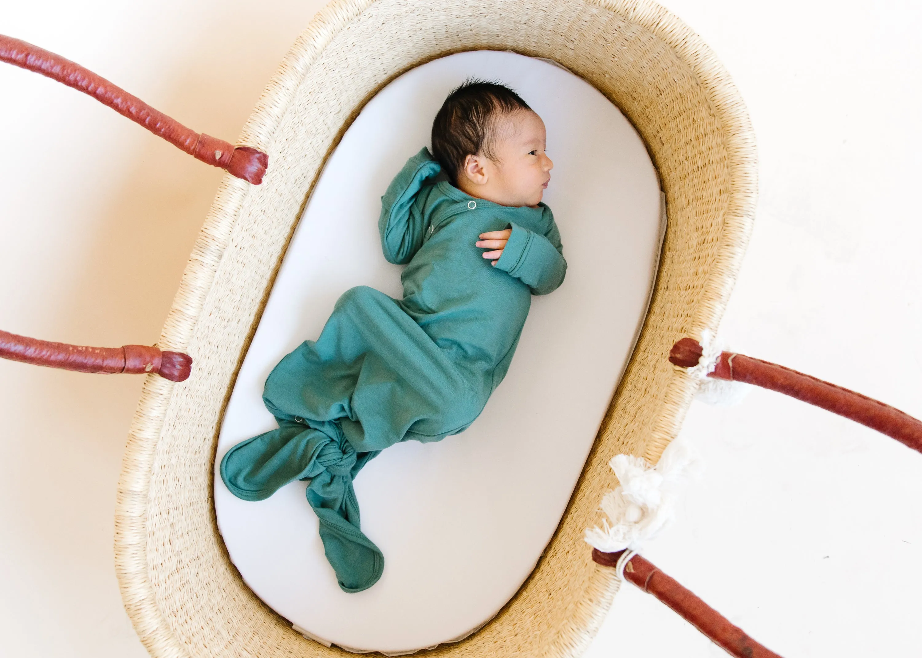Newborn Knotted Gown - Journey