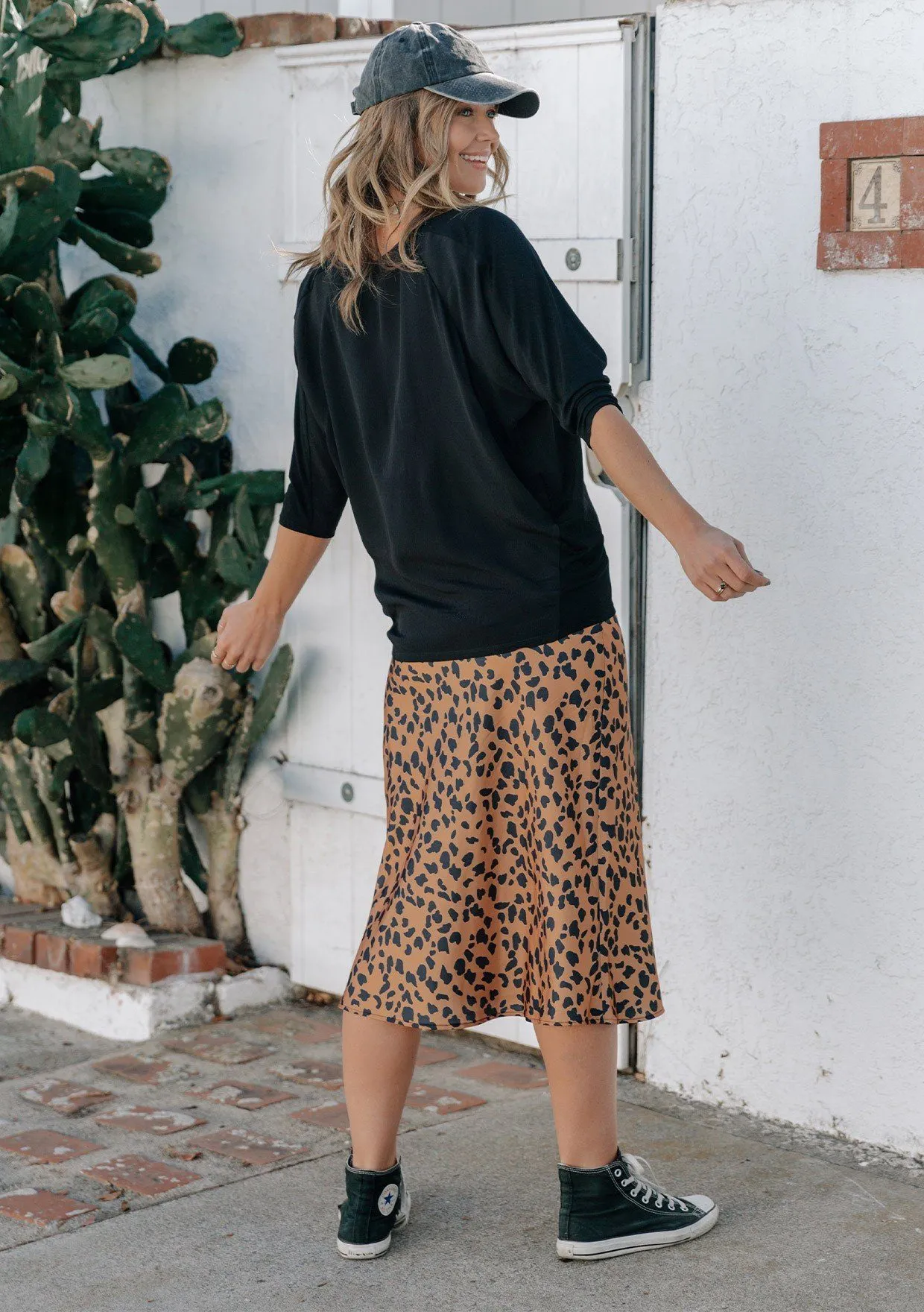 Night And Day Dolman Sleeve Top