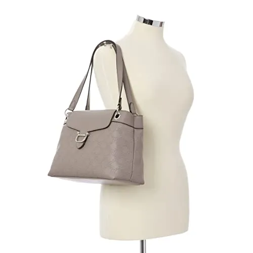 NINE WEST Leisha Satchel Greystone One Size