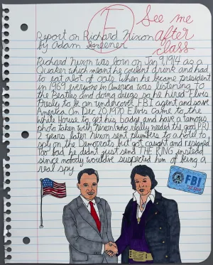 Nixon and Elvis - Limited Edition Print