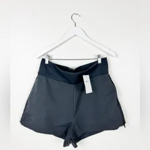 NWT Nike grey and black team tech pack women athletic or sport shorts women’s XL