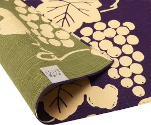 Omotenashi -  Double-Sided Dyeing Grape - Purple 葡萄 （ぶどう）／葡萄色（ぶどういろ）- Furoshiki 50 x 50 cm (Japanese Wrapping Cloth)