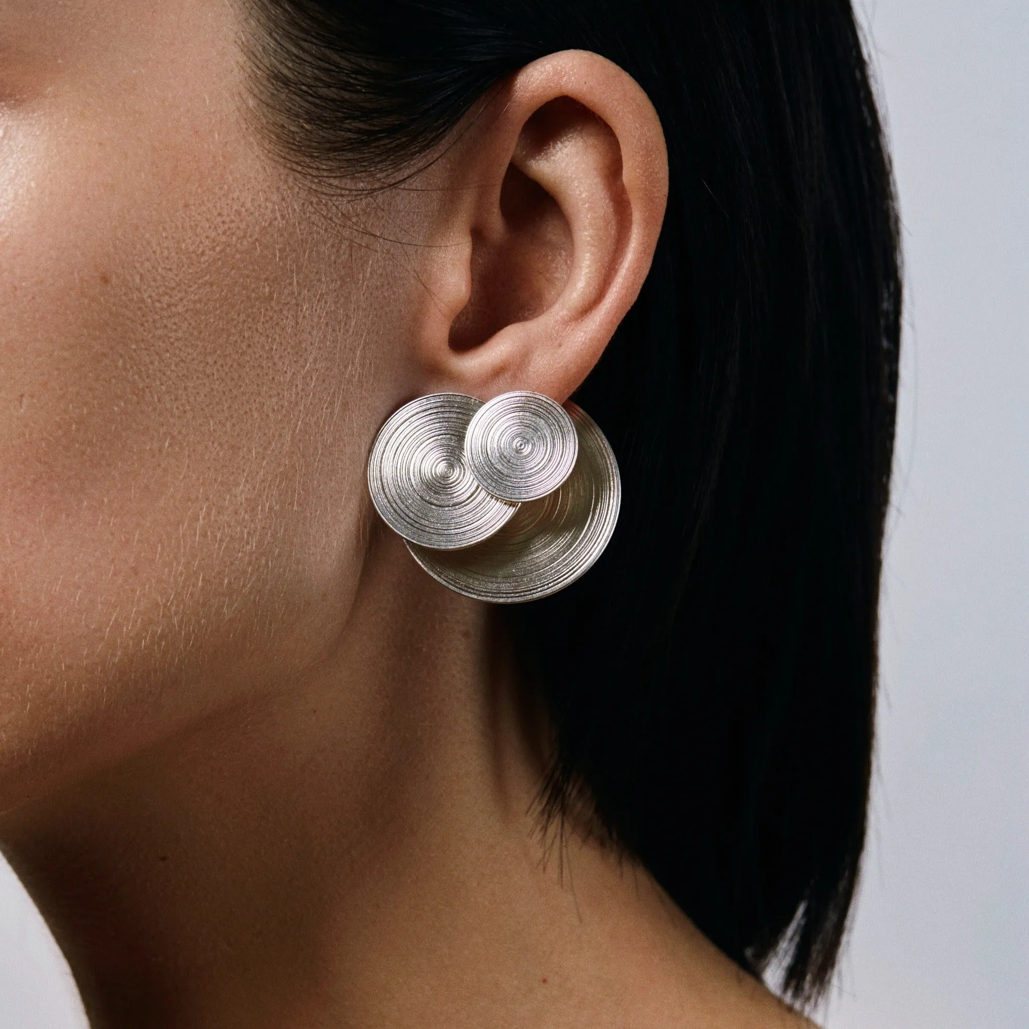 ORBIT 3 triple earrings