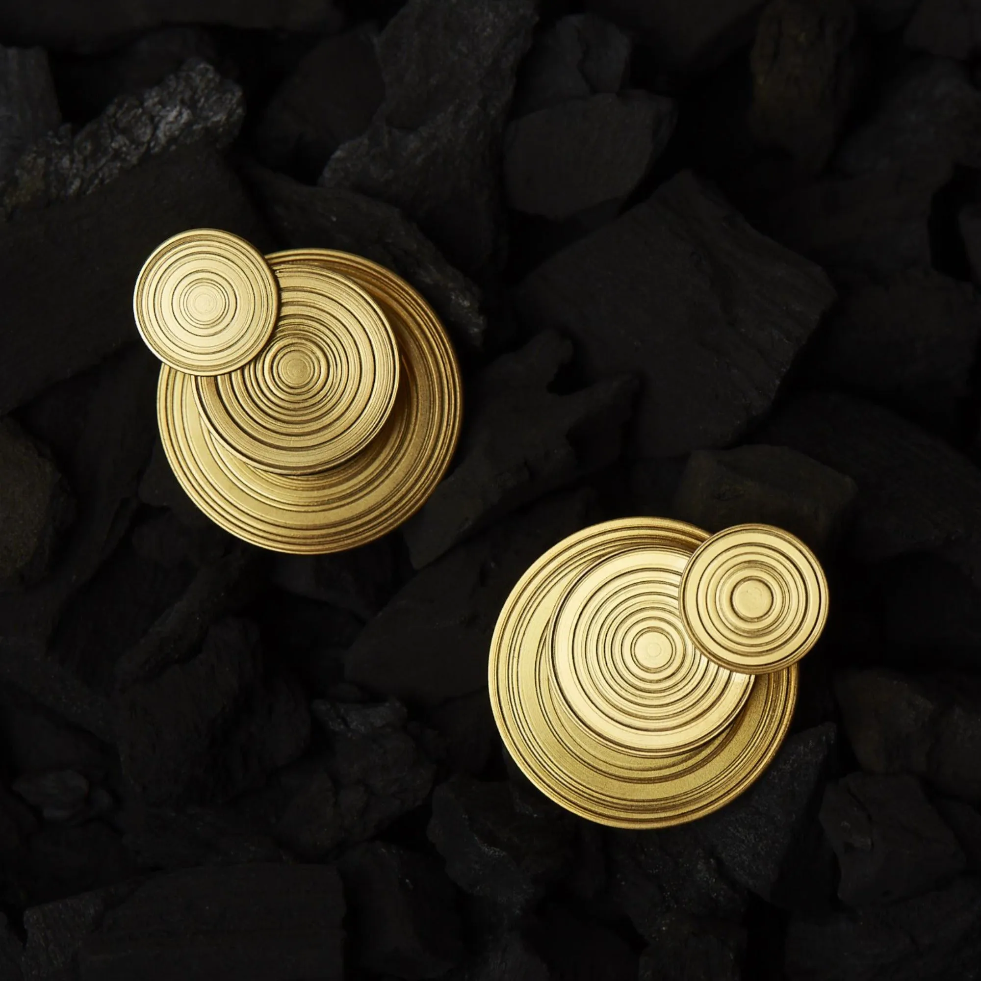 ORBIT 3 triple earrings