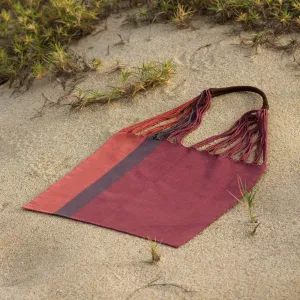 Palo de Rosa & Terracotta Las Rayas Tote