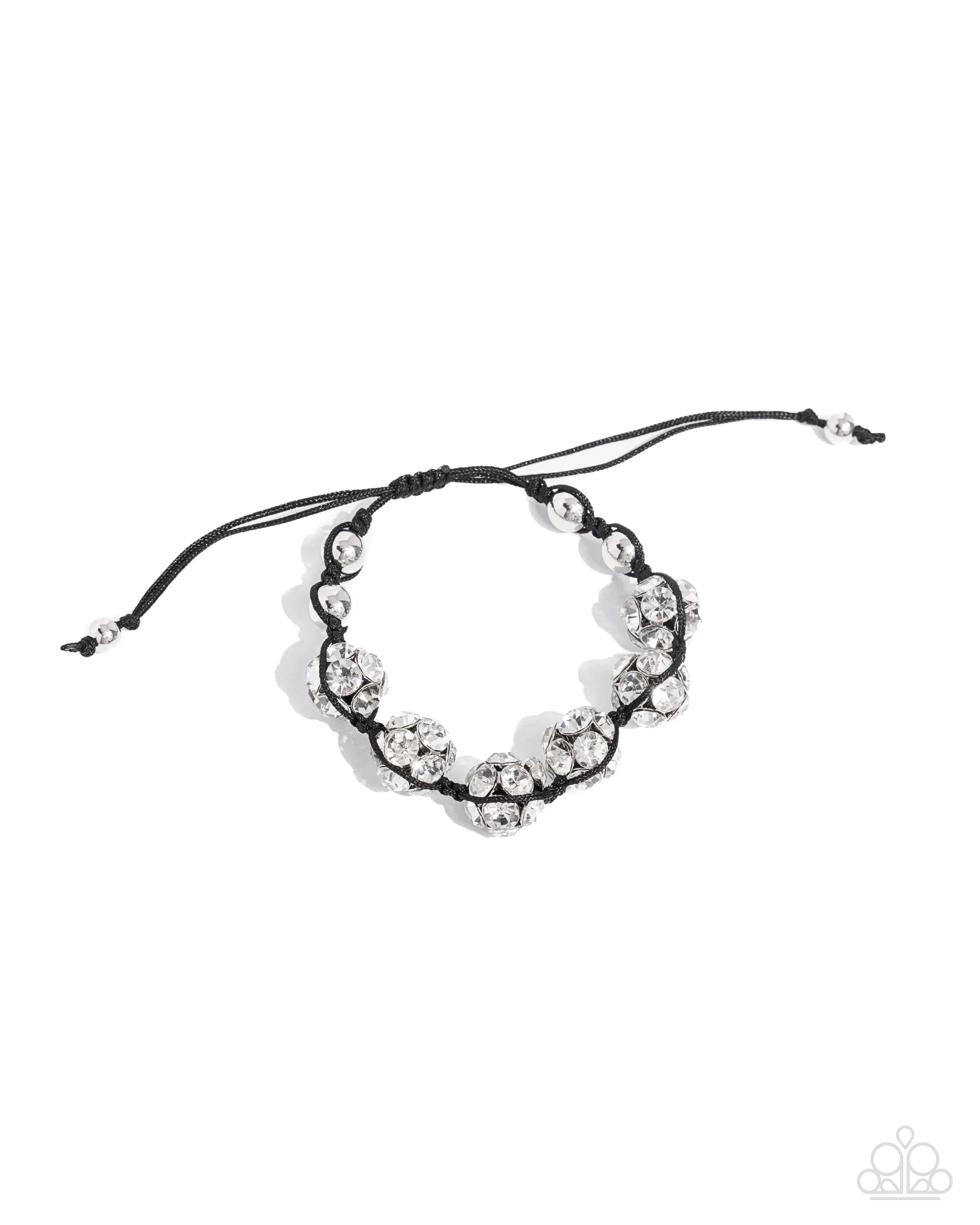 Paparazzi Knotted Kindness Bracelet Black