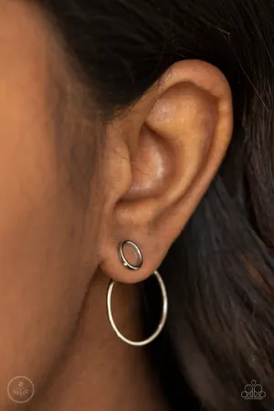 Paparazzi - Spin Cycle - Silver Earrings