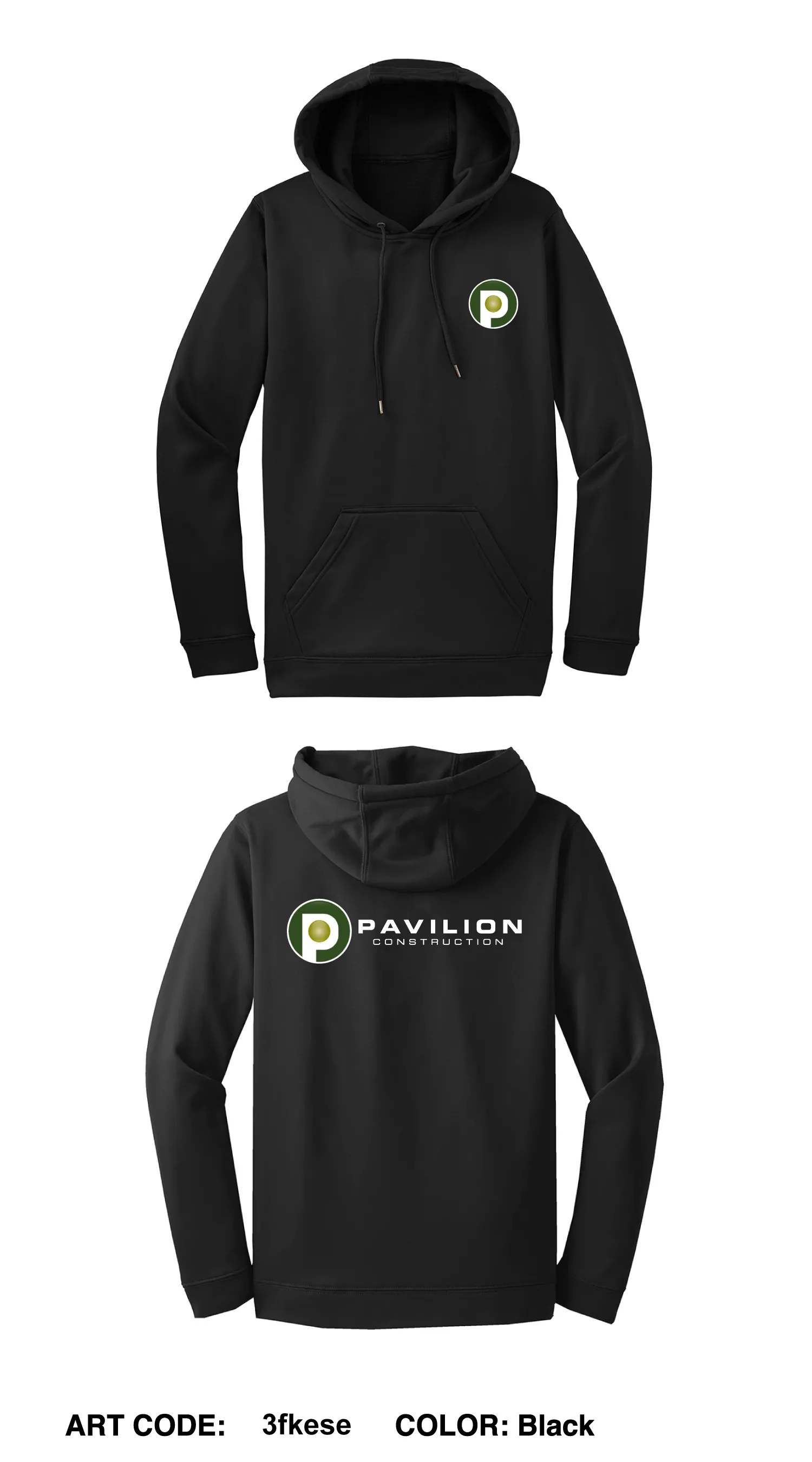 Pavilion Construction Comfort Unisex Hooded Sweatshirt - 3fkese