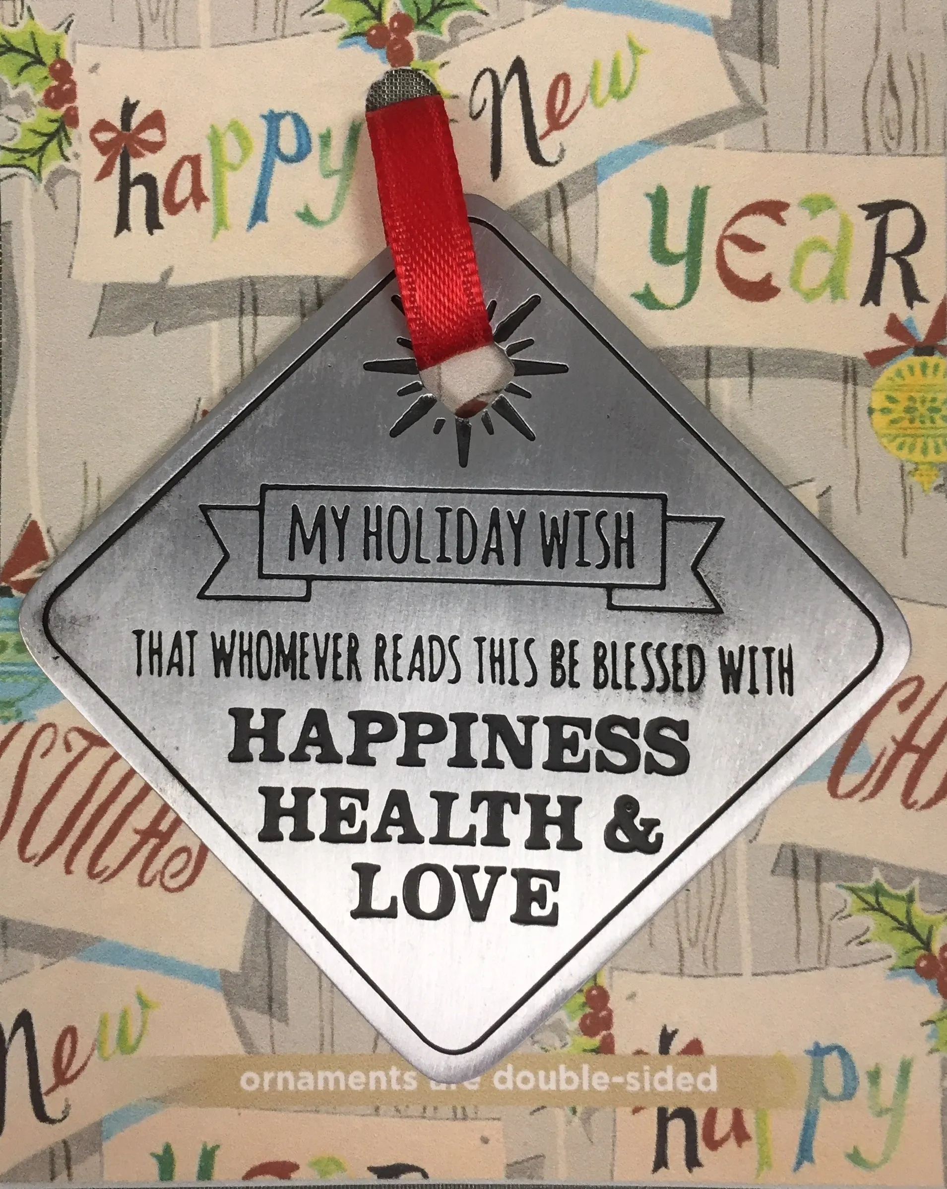Peace on Earth Holiday Ornament