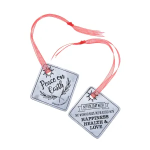 Peace on Earth Holiday Ornament