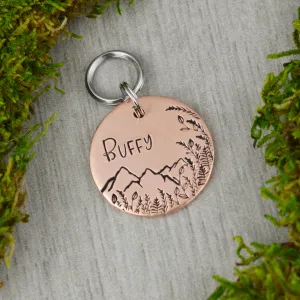 Peaks on the Horizon Pet ID Tag