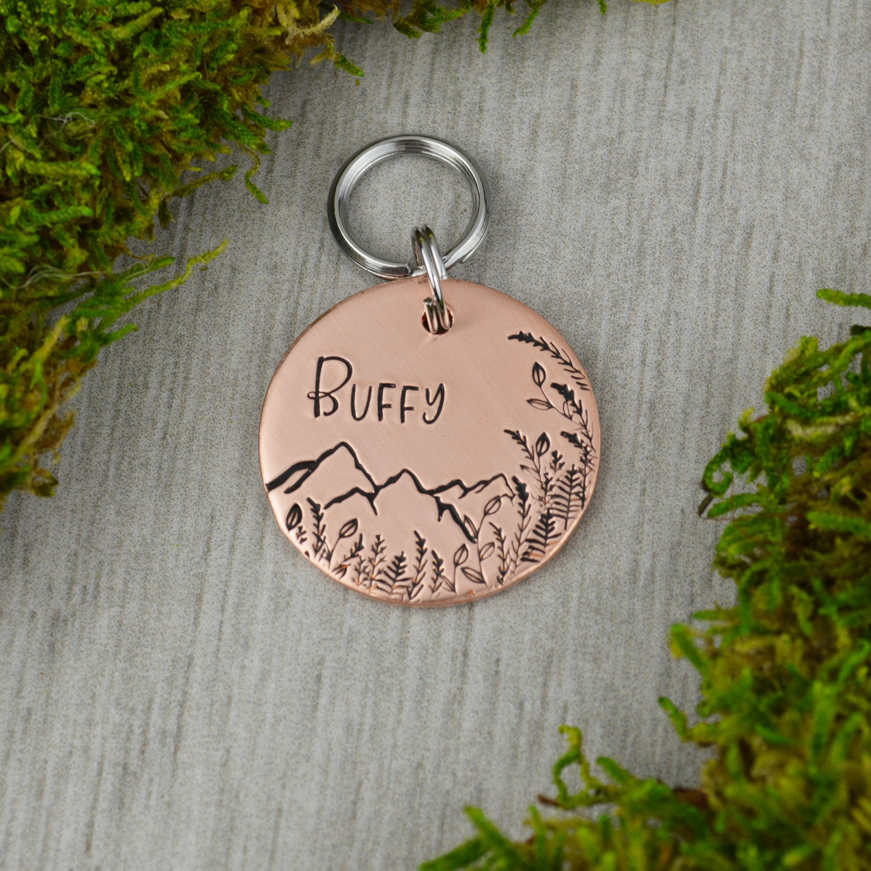 Peaks on the Horizon Pet ID Tag