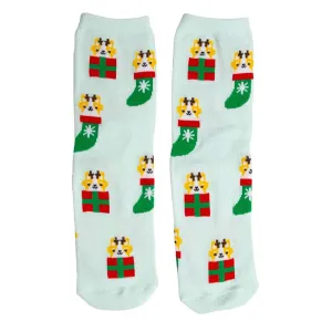 Pearhead Christmas Corgi Socks