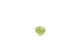Peridot Mixed Metals Ring