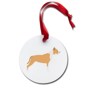 Pitbull Holiday Ornament
