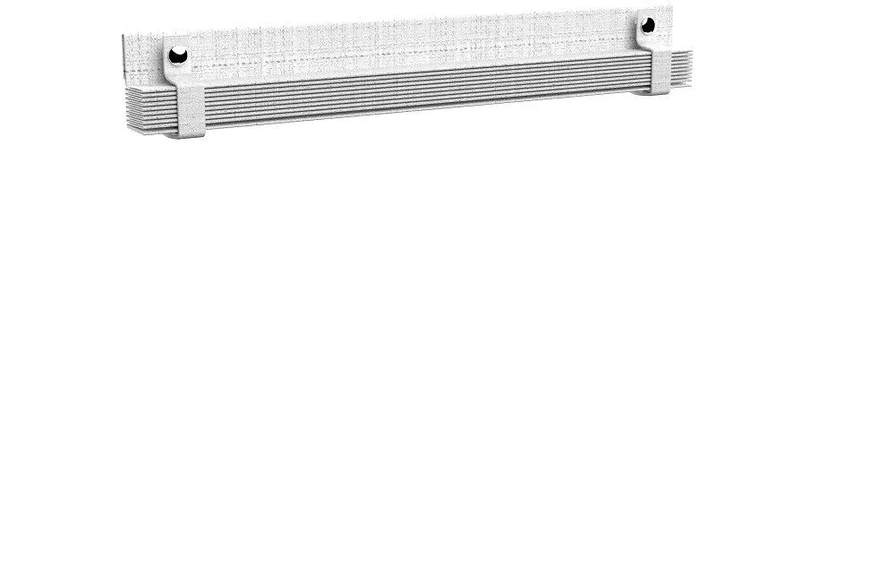 Pleated Shade Cream 20"x12"